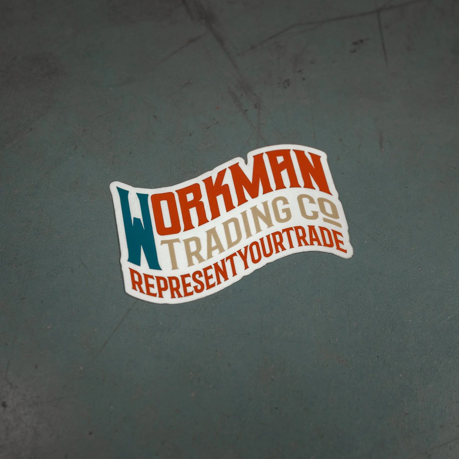 Workman Flag - Sticker - Image 2