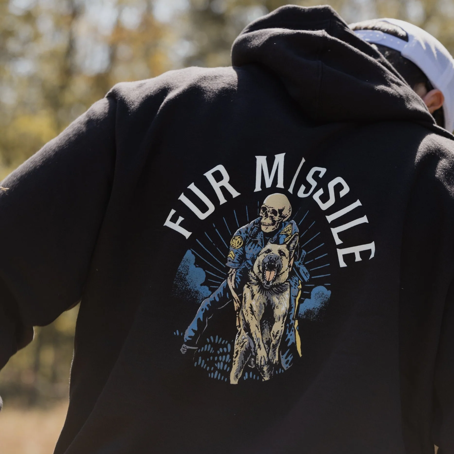 Fur Missile - Hoodie - Image 3