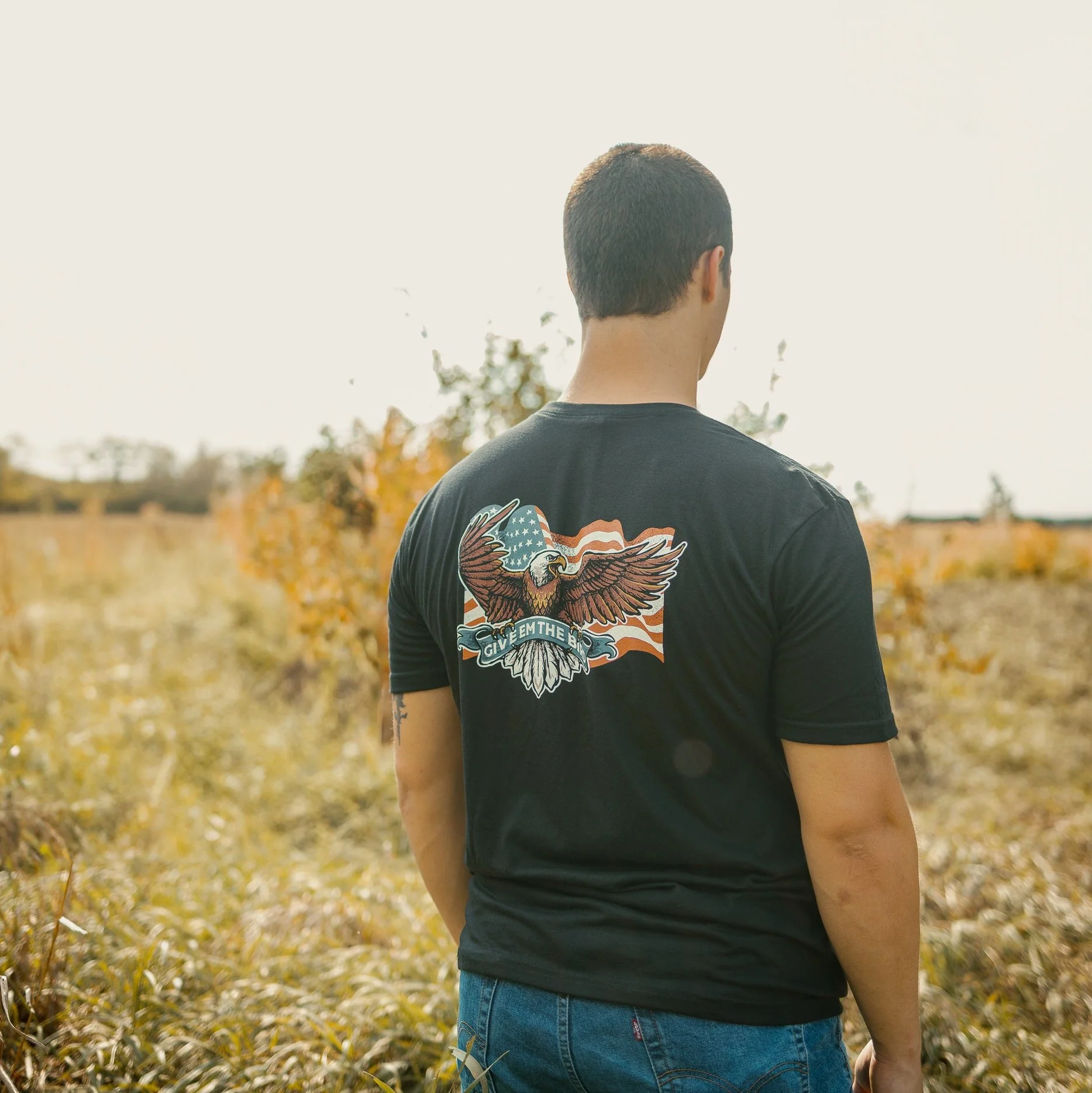 Give 'Em The Bird - Tee - Image 7