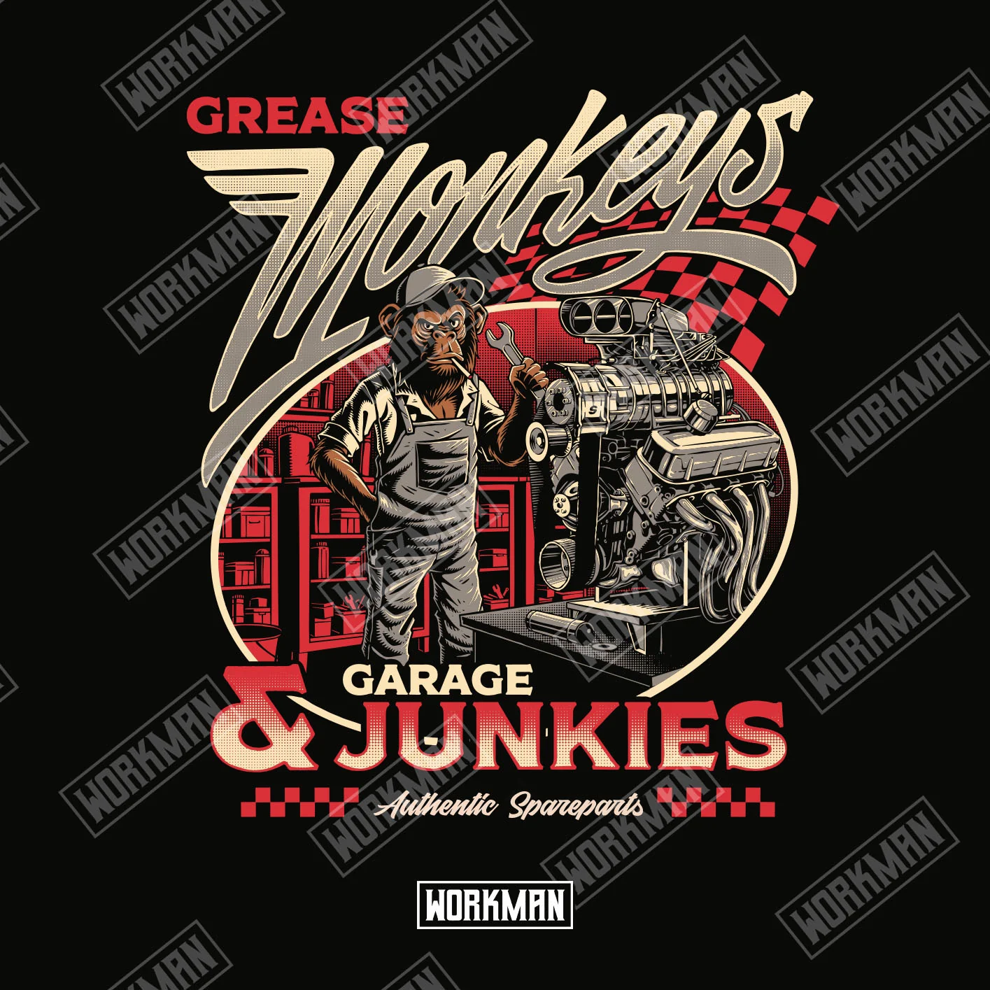 Grease Monkey - Tee - Image 4