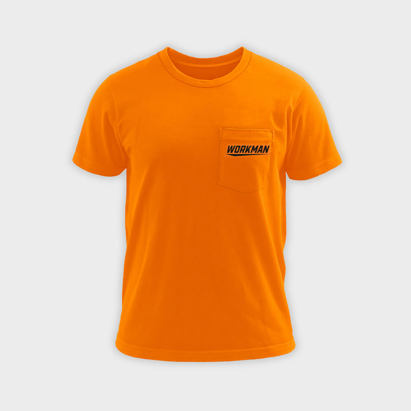 Worked To Death - Pocket Tee (Hi-Vis) - Image 3