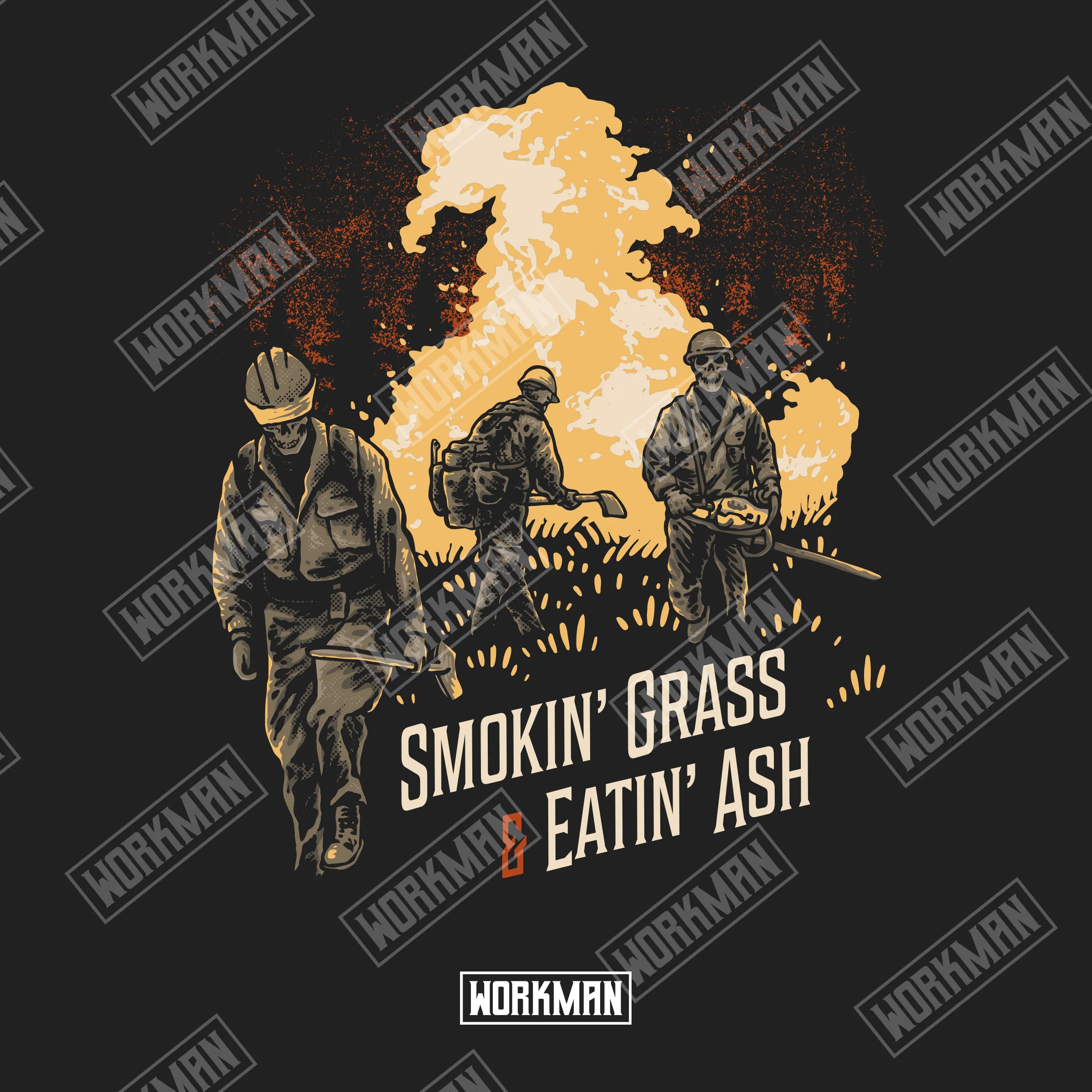 Smokin' Grass & Eatin' Ash - Tee - Image 8