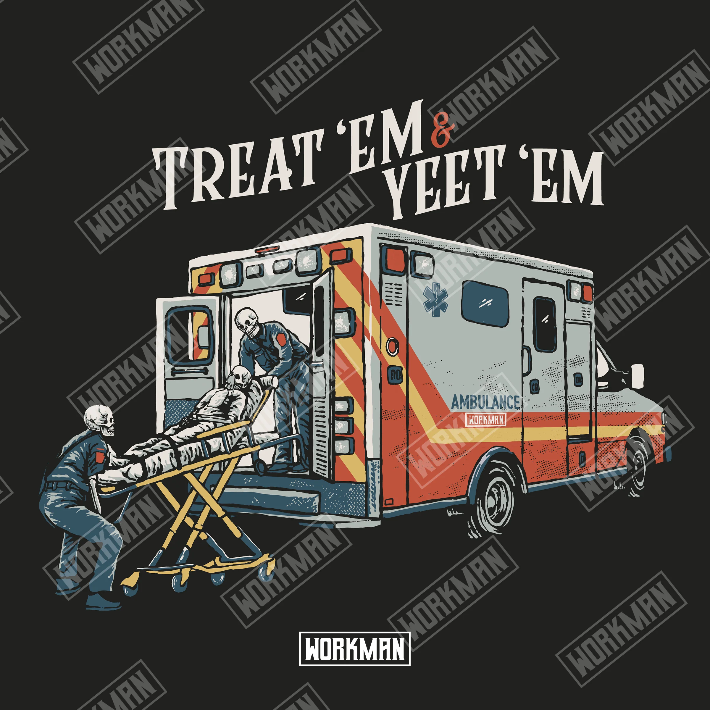 Treat 'Em & Yeet 'Em - Hoodie - Image 3