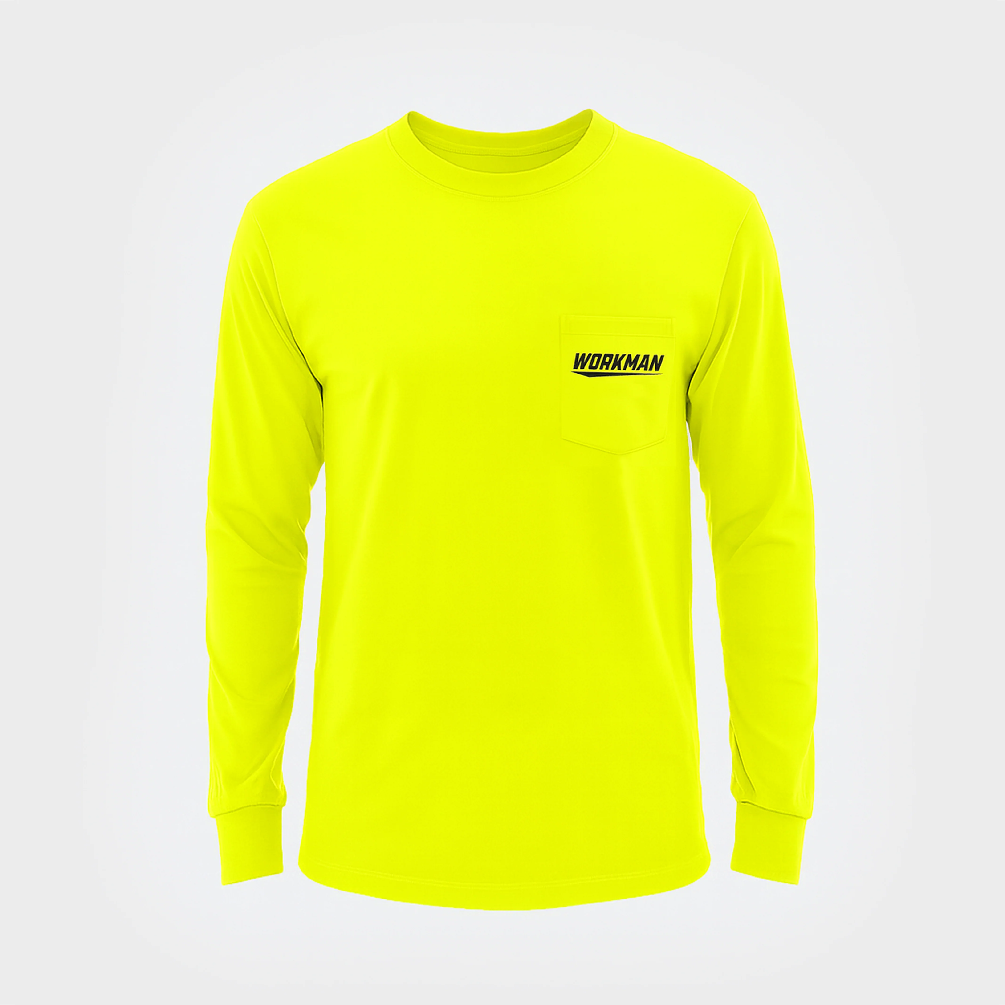 Shake Hands With Danger - Pocket Long Sleeve (Hi-Vis) - Image 4